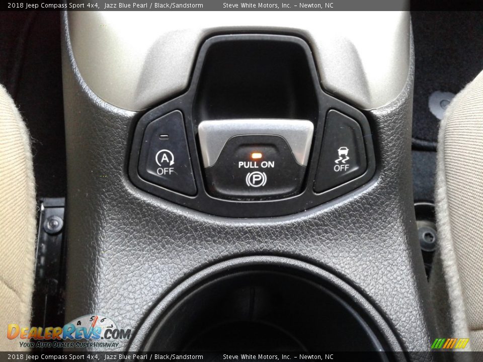 2018 Jeep Compass Sport 4x4 Jazz Blue Pearl / Black/Sandstorm Photo #23