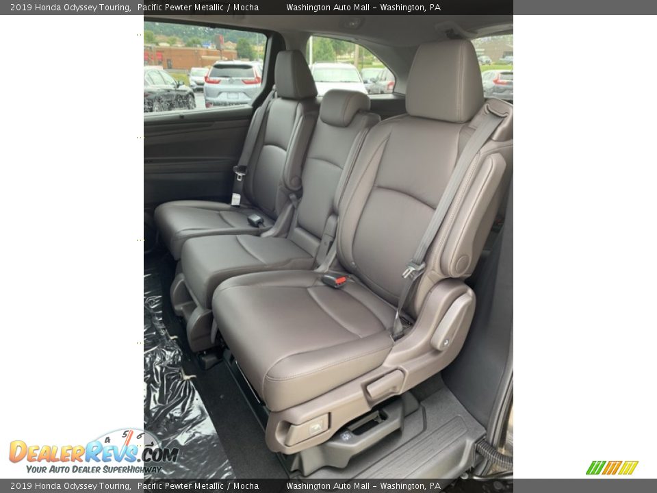 2019 Honda Odyssey Touring Pacific Pewter Metallic / Mocha Photo #16