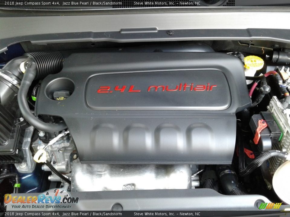 2018 Jeep Compass Sport 4x4 Jazz Blue Pearl / Black/Sandstorm Photo #27