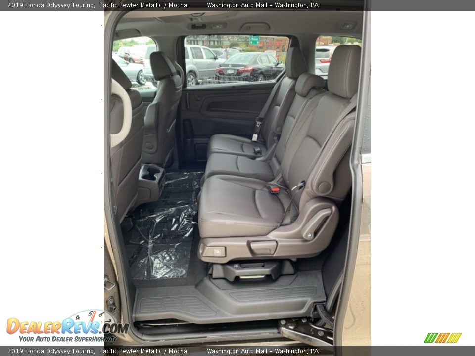 2019 Honda Odyssey Touring Pacific Pewter Metallic / Mocha Photo #17
