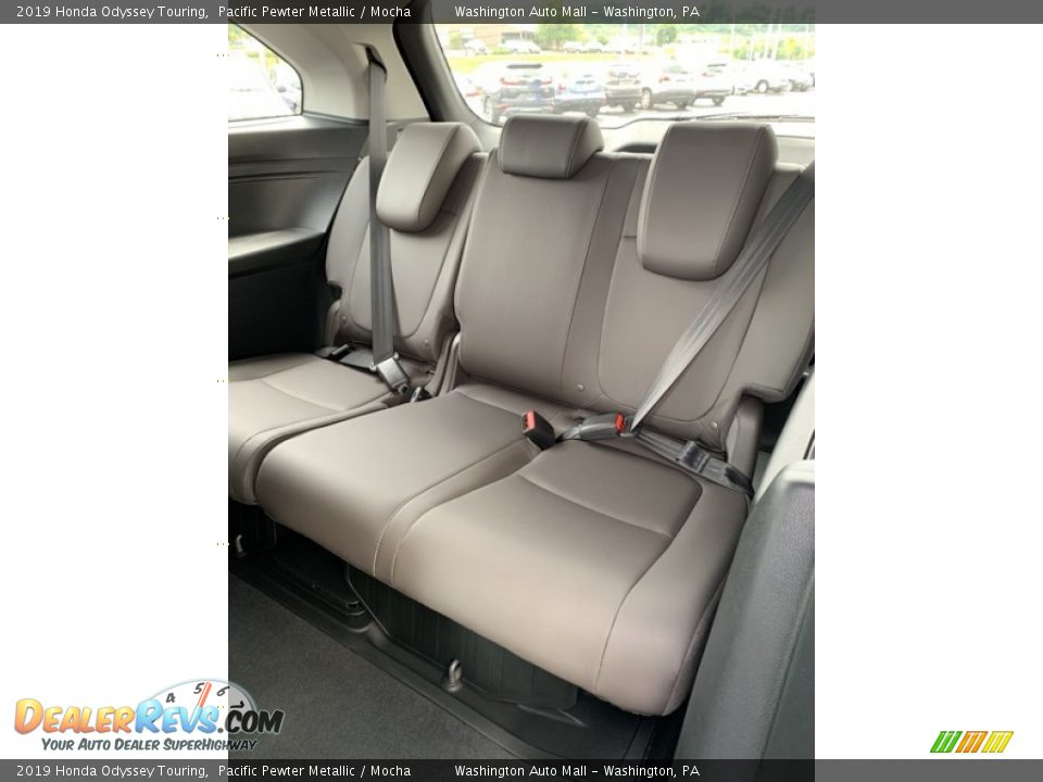2019 Honda Odyssey Touring Pacific Pewter Metallic / Mocha Photo #18