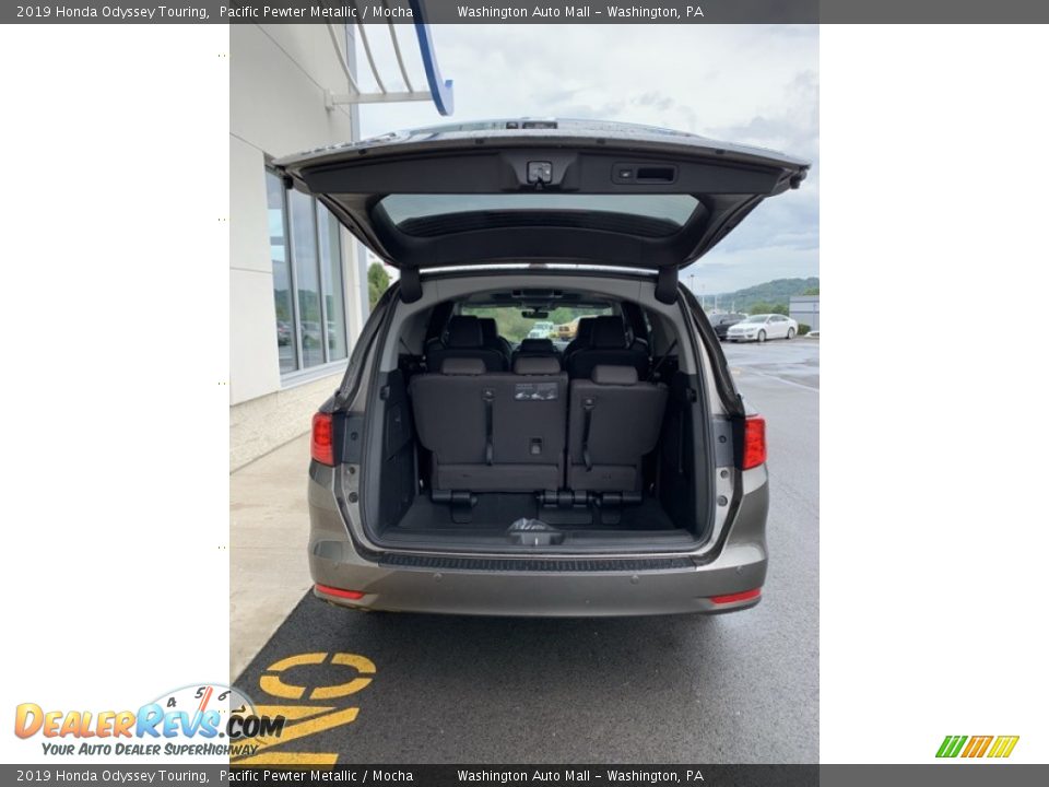 2019 Honda Odyssey Touring Pacific Pewter Metallic / Mocha Photo #19