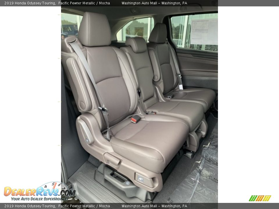 2019 Honda Odyssey Touring Pacific Pewter Metallic / Mocha Photo #23