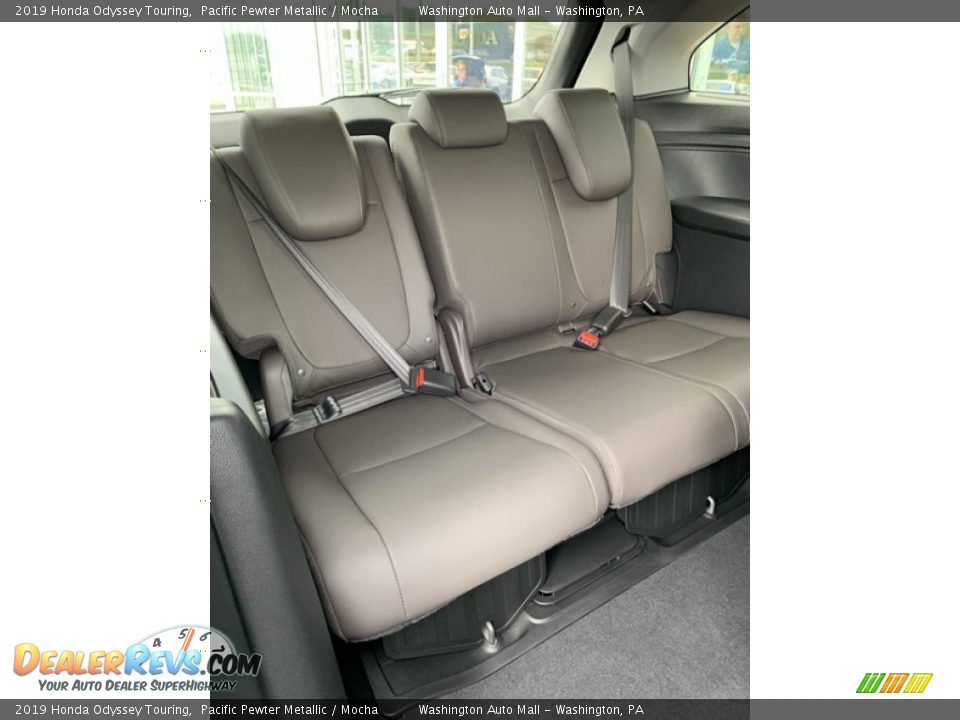 2019 Honda Odyssey Touring Pacific Pewter Metallic / Mocha Photo #25