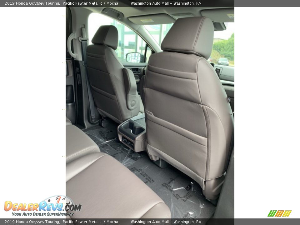 2019 Honda Odyssey Touring Pacific Pewter Metallic / Mocha Photo #26