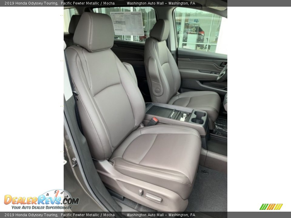2019 Honda Odyssey Touring Pacific Pewter Metallic / Mocha Photo #33
