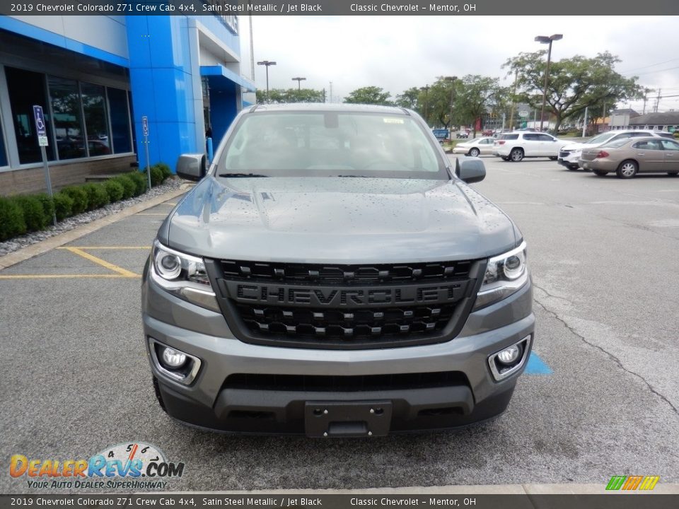 2019 Chevrolet Colorado Z71 Crew Cab 4x4 Satin Steel Metallic / Jet Black Photo #2