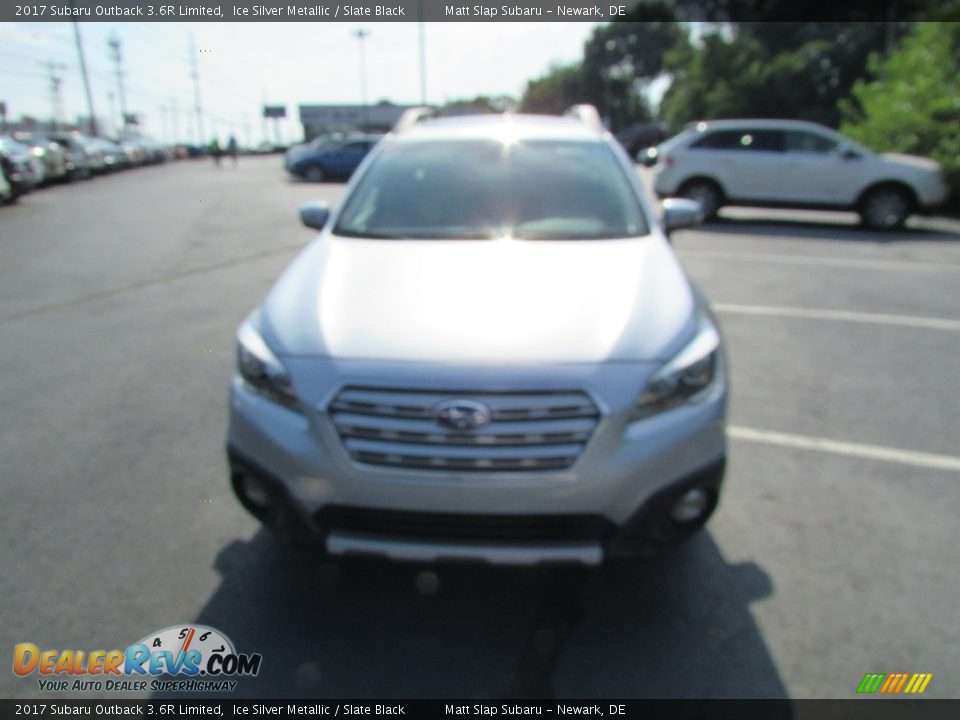 2017 Subaru Outback 3.6R Limited Ice Silver Metallic / Slate Black Photo #3