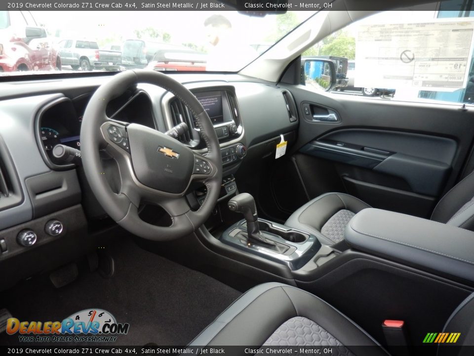 2019 Chevrolet Colorado Z71 Crew Cab 4x4 Satin Steel Metallic / Jet Black Photo #6