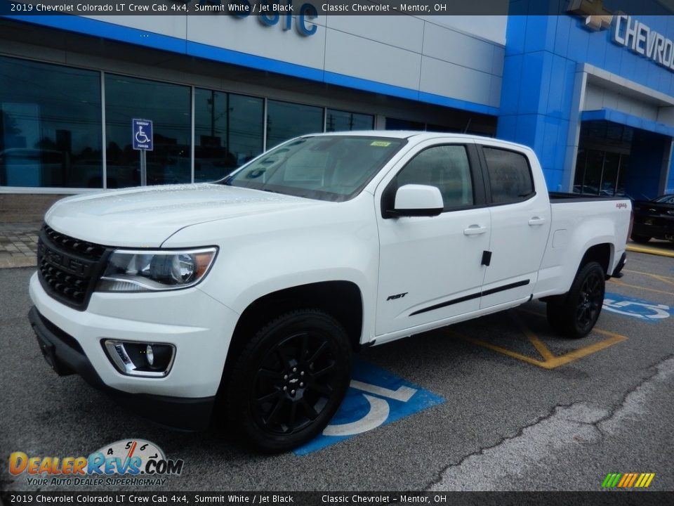 2019 Chevrolet Colorado LT Crew Cab 4x4 Summit White / Jet Black Photo #1