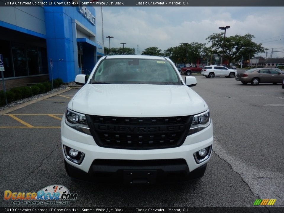 2019 Chevrolet Colorado LT Crew Cab 4x4 Summit White / Jet Black Photo #2