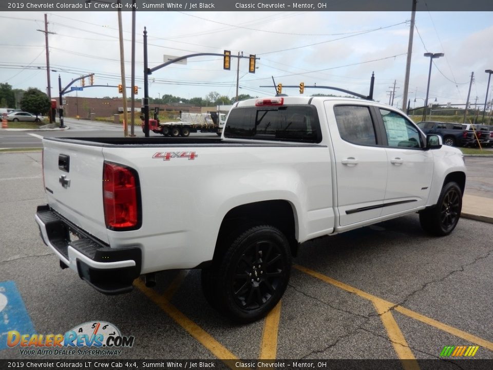 2019 Chevrolet Colorado LT Crew Cab 4x4 Summit White / Jet Black Photo #4