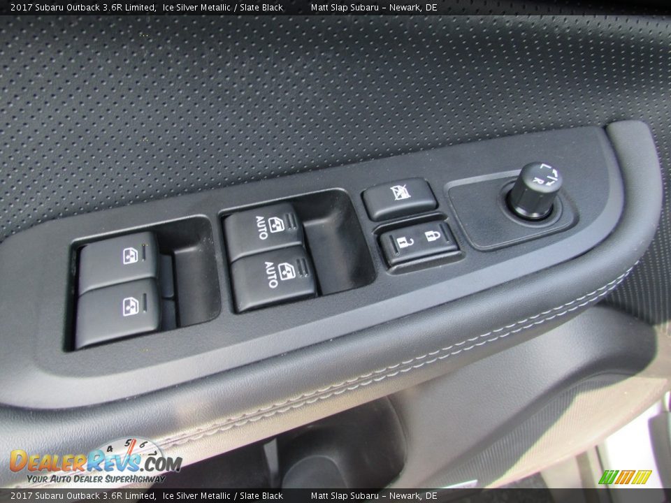 2017 Subaru Outback 3.6R Limited Ice Silver Metallic / Slate Black Photo #16