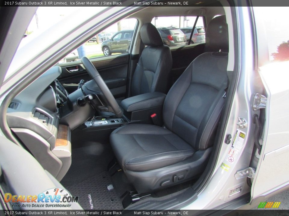 2017 Subaru Outback 3.6R Limited Ice Silver Metallic / Slate Black Photo #17