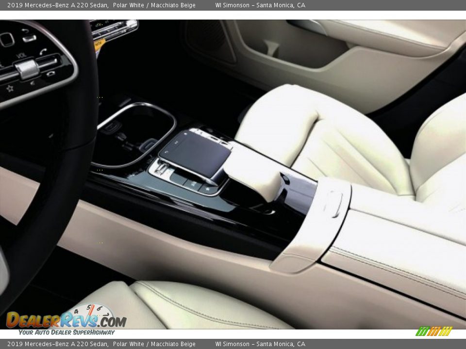 2019 Mercedes-Benz A 220 Sedan Polar White / Macchiato Beige Photo #7