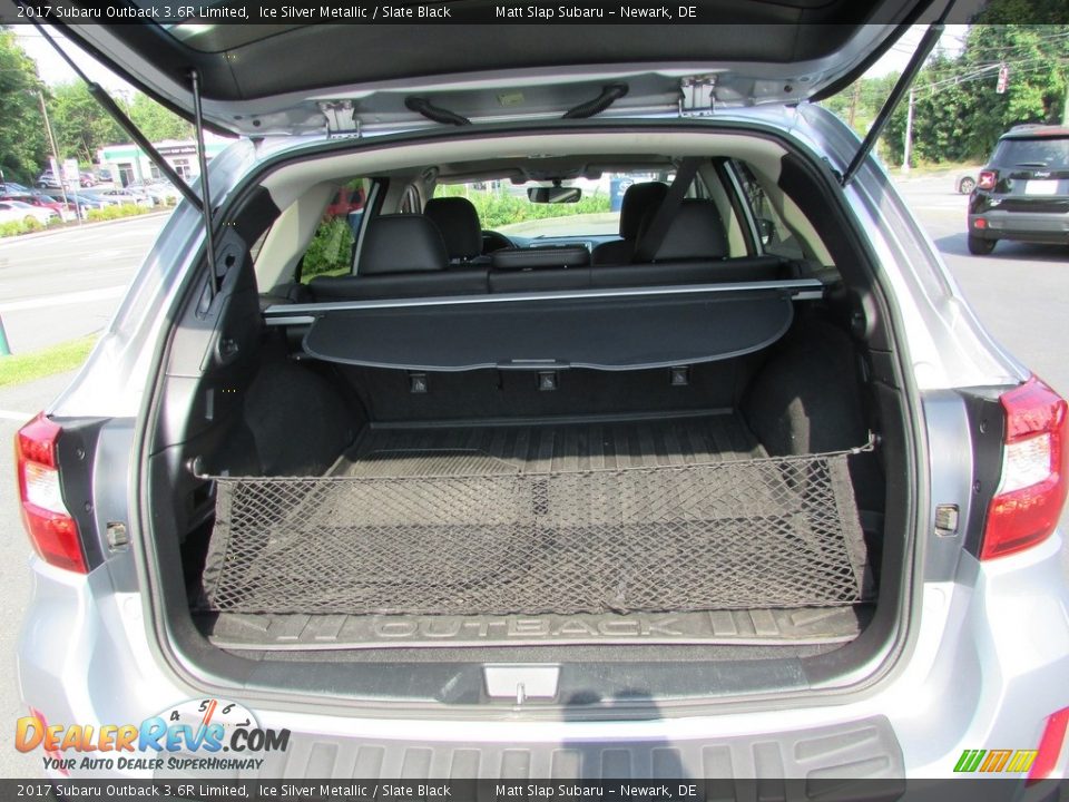 2017 Subaru Outback 3.6R Limited Ice Silver Metallic / Slate Black Photo #21