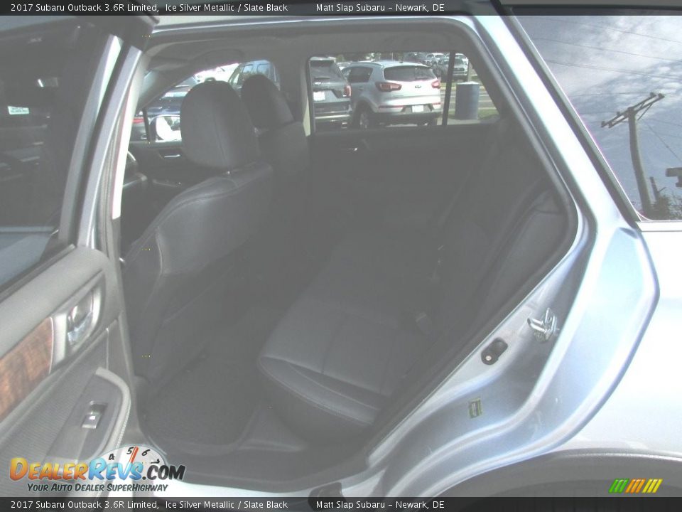 2017 Subaru Outback 3.6R Limited Ice Silver Metallic / Slate Black Photo #23