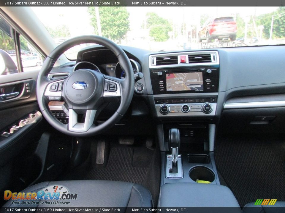 2017 Subaru Outback 3.6R Limited Ice Silver Metallic / Slate Black Photo #26