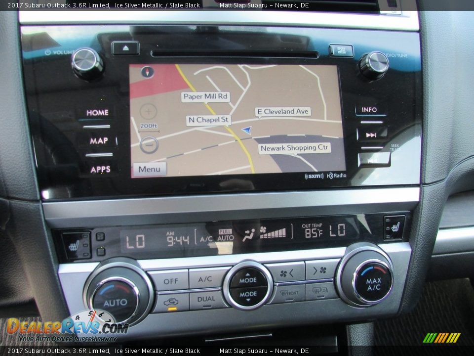 2017 Subaru Outback 3.6R Limited Ice Silver Metallic / Slate Black Photo #27