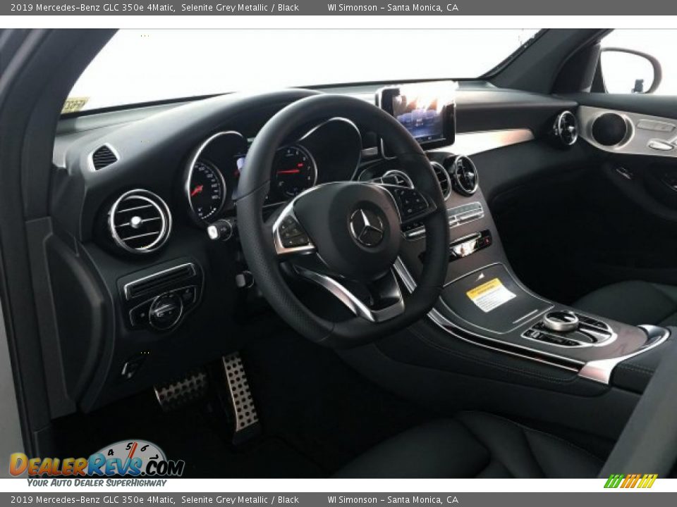 2019 Mercedes-Benz GLC 350e 4Matic Selenite Grey Metallic / Black Photo #4