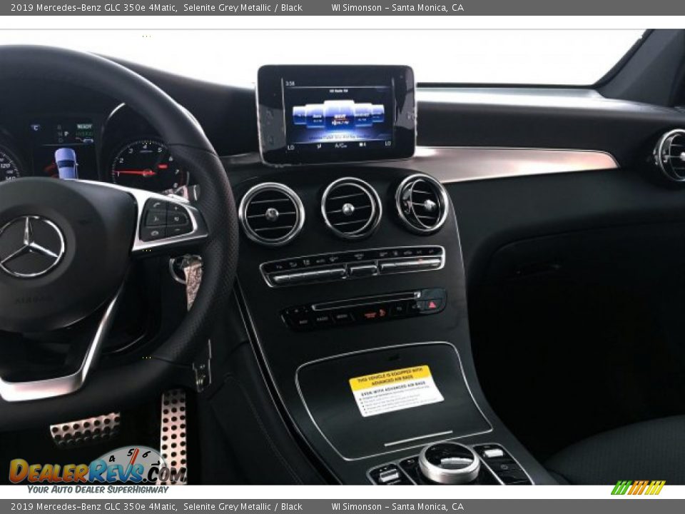 2019 Mercedes-Benz GLC 350e 4Matic Selenite Grey Metallic / Black Photo #6
