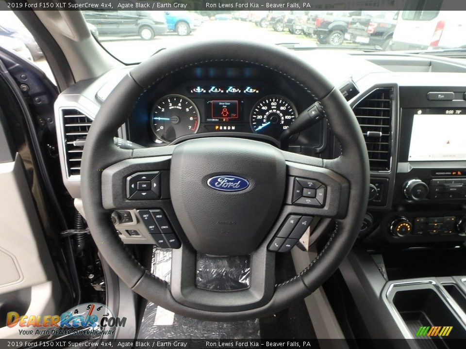 2019 Ford F150 XLT SuperCrew 4x4 Steering Wheel Photo #17