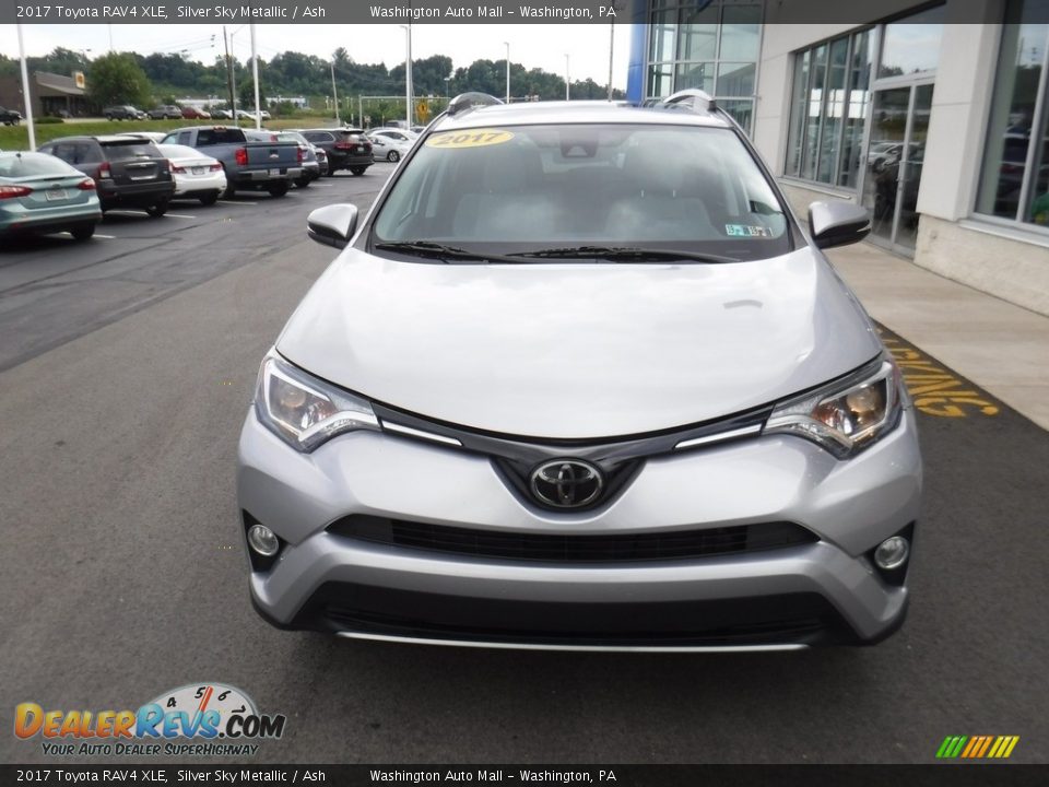 2017 Toyota RAV4 XLE Silver Sky Metallic / Ash Photo #5