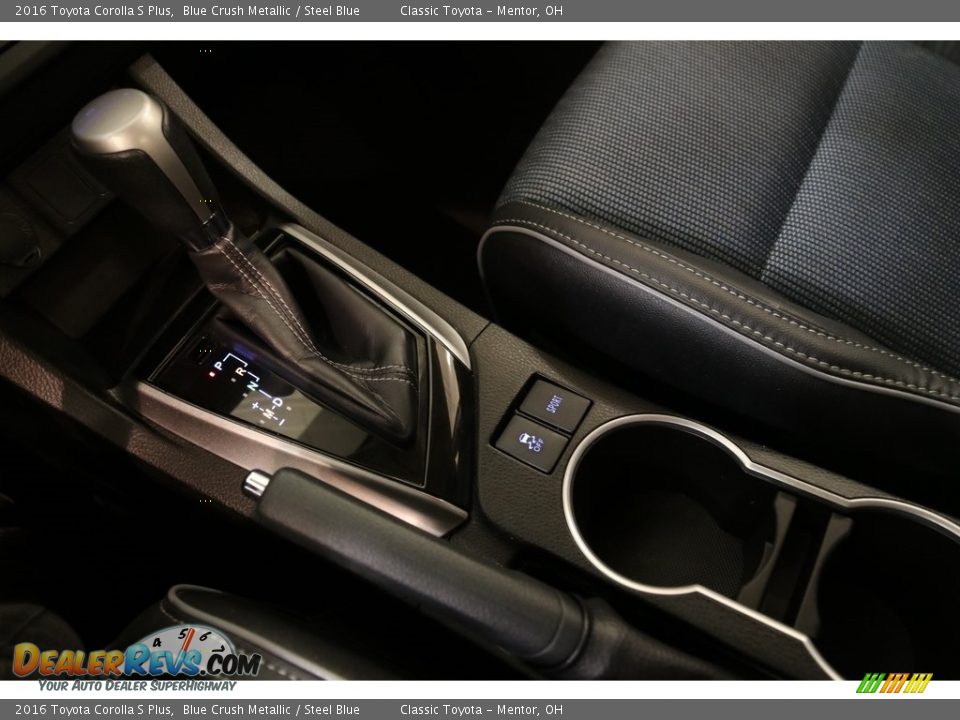 2016 Toyota Corolla S Plus Blue Crush Metallic / Steel Blue Photo #13