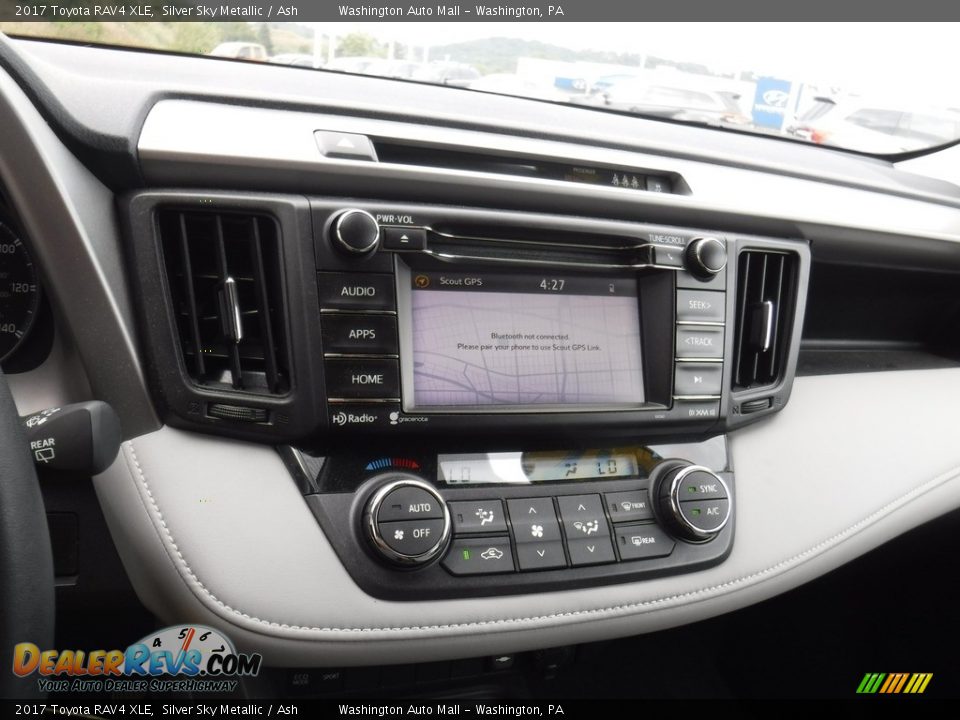 2017 Toyota RAV4 XLE Silver Sky Metallic / Ash Photo #16