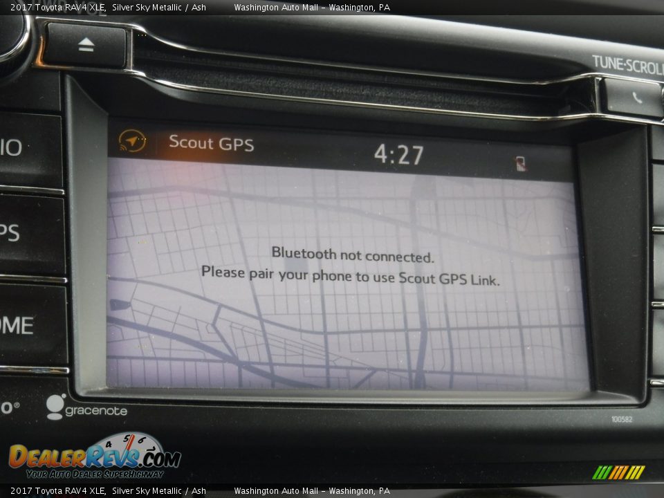 2017 Toyota RAV4 XLE Silver Sky Metallic / Ash Photo #17