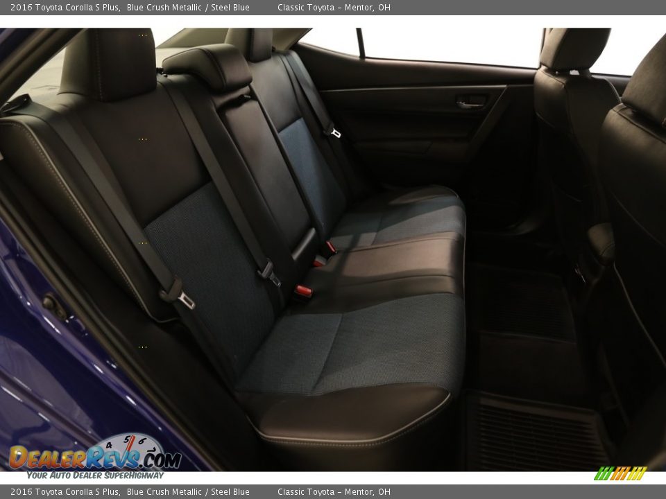 2016 Toyota Corolla S Plus Blue Crush Metallic / Steel Blue Photo #15