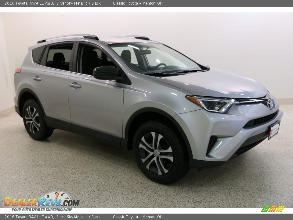 2016 Toyota RAV4 LE AWD Silver Sky Metallic / Black Photo #1
