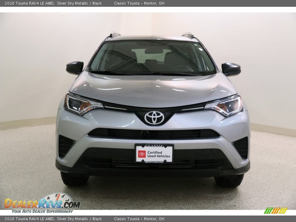 2016 Toyota RAV4 LE AWD Silver Sky Metallic / Black Photo #2