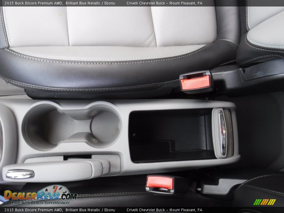 2015 Buick Encore Premium AWD Brilliant Blue Metallic / Ebony Photo #18