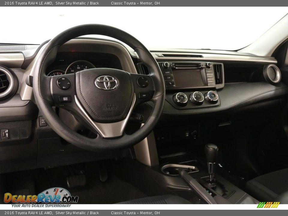 2016 Toyota RAV4 LE AWD Silver Sky Metallic / Black Photo #6