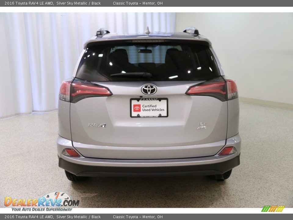2016 Toyota RAV4 LE AWD Silver Sky Metallic / Black Photo #17