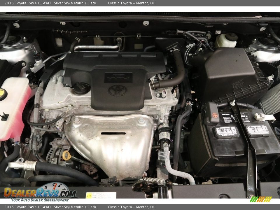 2016 Toyota RAV4 LE AWD Silver Sky Metallic / Black Photo #18