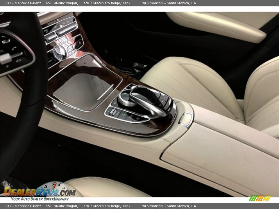2019 Mercedes-Benz E 450 4Matic Wagon Black / Macchiato Beige/Black Photo #7