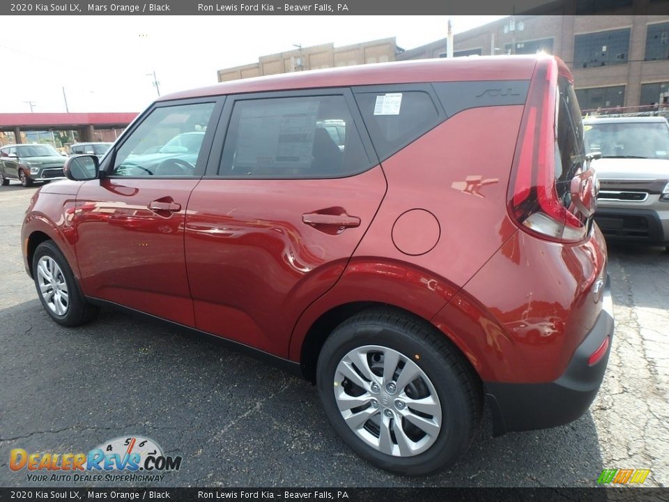 2020 Kia Soul LX Mars Orange / Black Photo #6