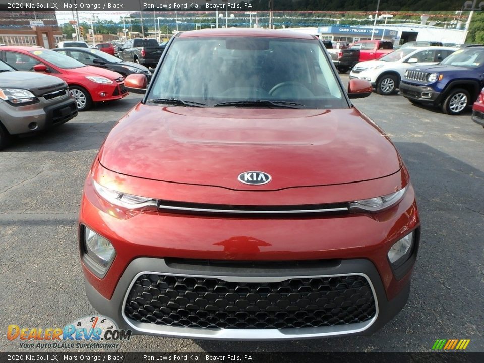 2020 Kia Soul LX Mars Orange / Black Photo #9