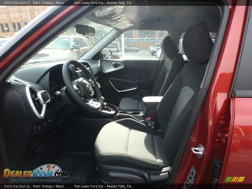 2020 Kia Soul LX Mars Orange / Black Photo #12