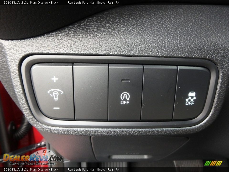 2020 Kia Soul LX Mars Orange / Black Photo #16