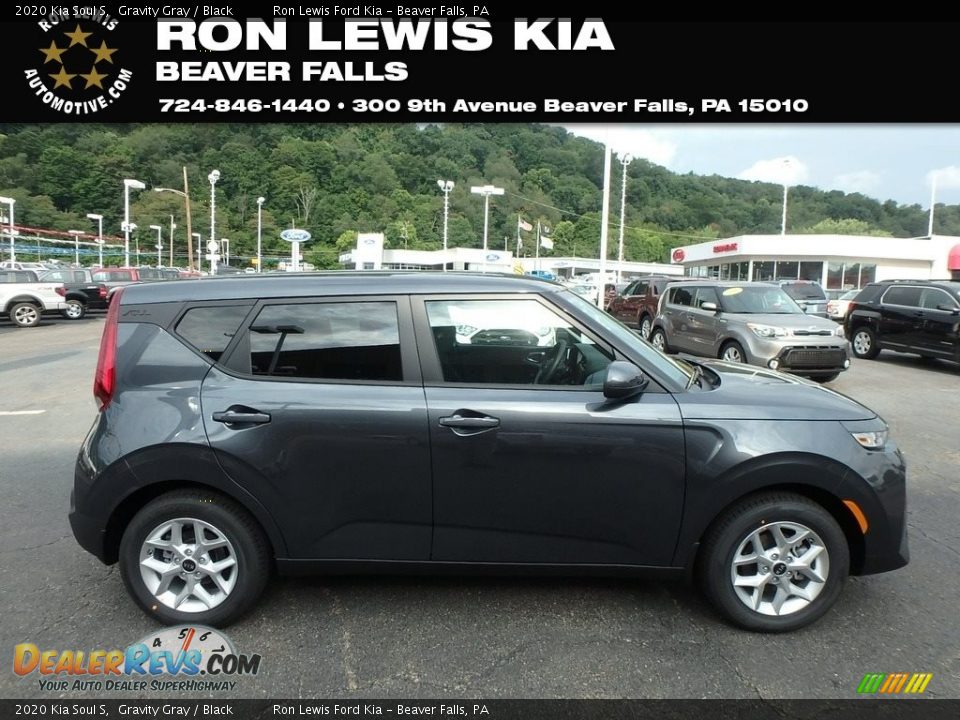 2020 Kia Soul S Gravity Gray / Black Photo #1