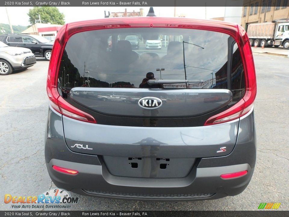 2020 Kia Soul S Gravity Gray / Black Photo #4