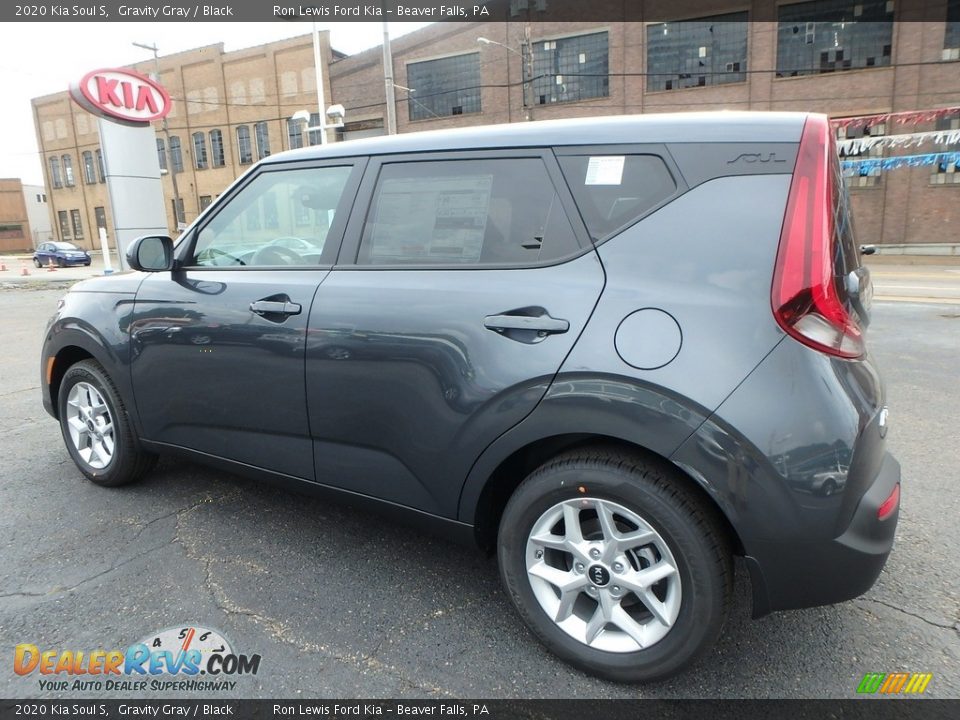2020 Kia Soul S Gravity Gray / Black Photo #6
