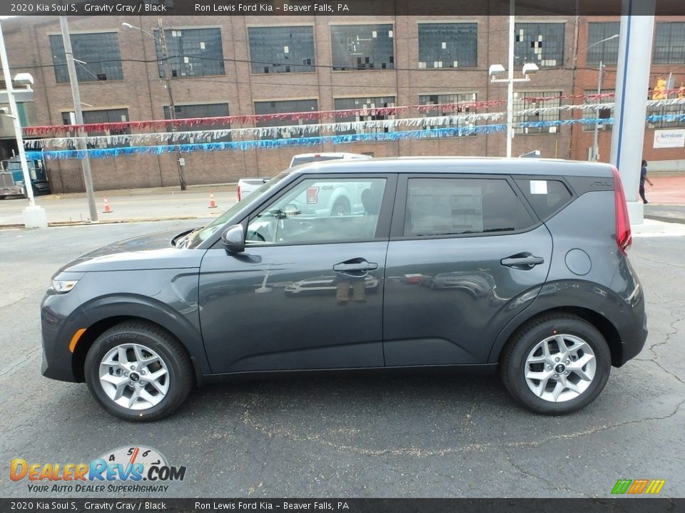 2020 Kia Soul S Gravity Gray / Black Photo #7