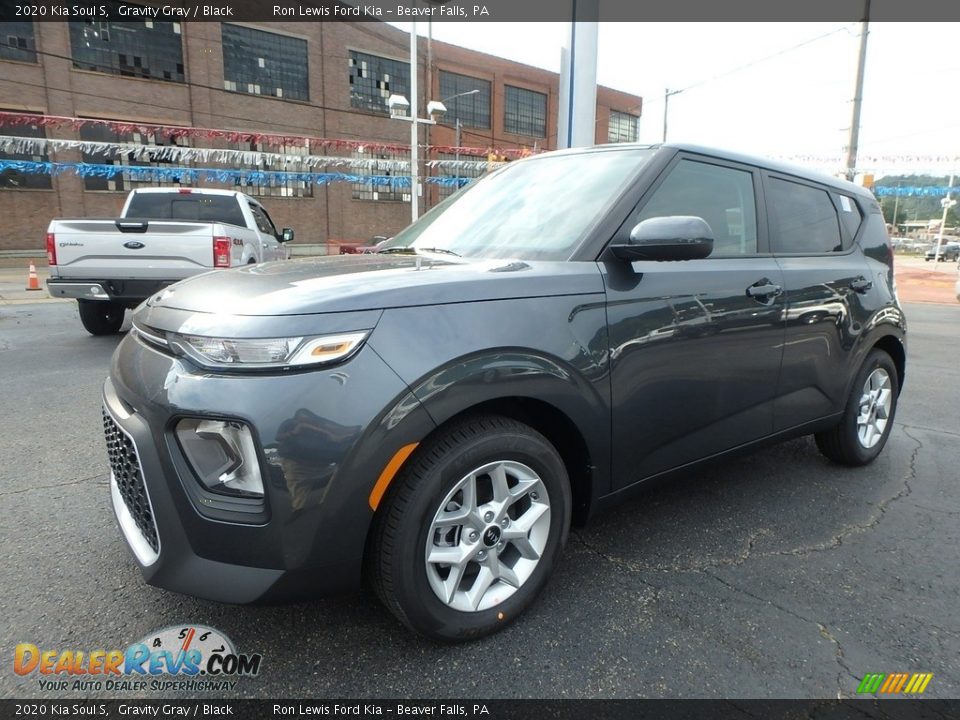 2020 Kia Soul S Gravity Gray / Black Photo #8