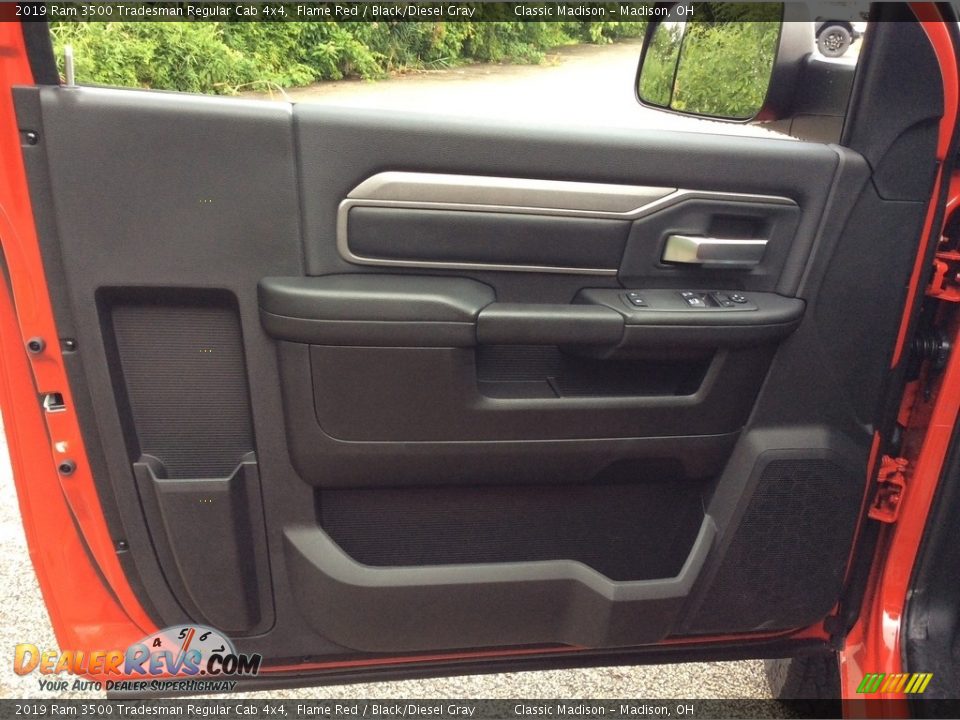 2019 Ram 3500 Tradesman Regular Cab 4x4 Flame Red / Black/Diesel Gray Photo #10