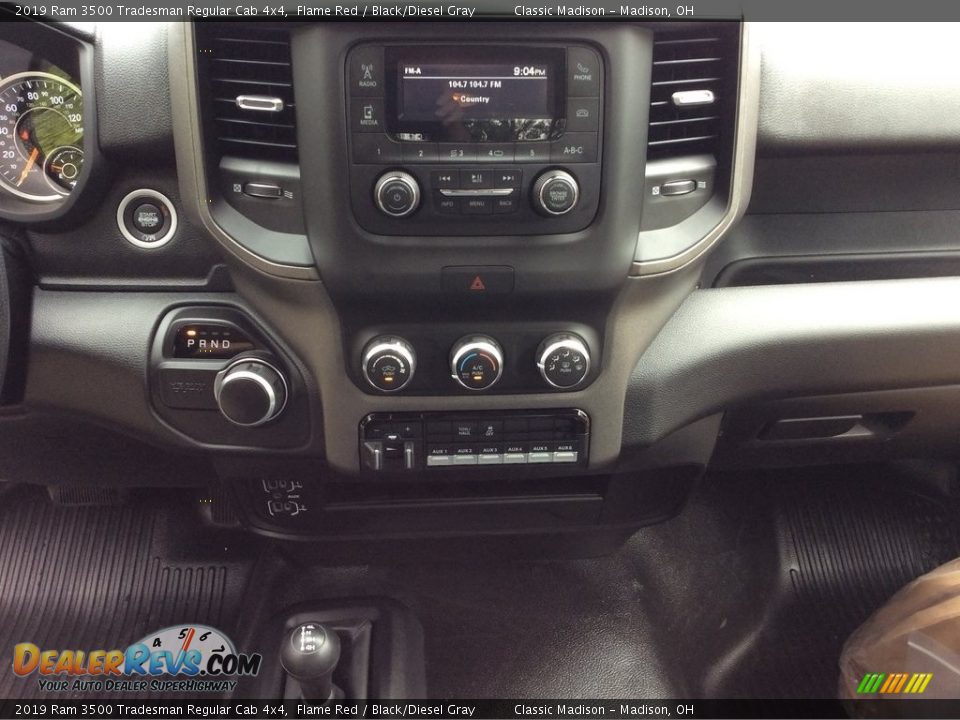 2019 Ram 3500 Tradesman Regular Cab 4x4 Flame Red / Black/Diesel Gray Photo #13