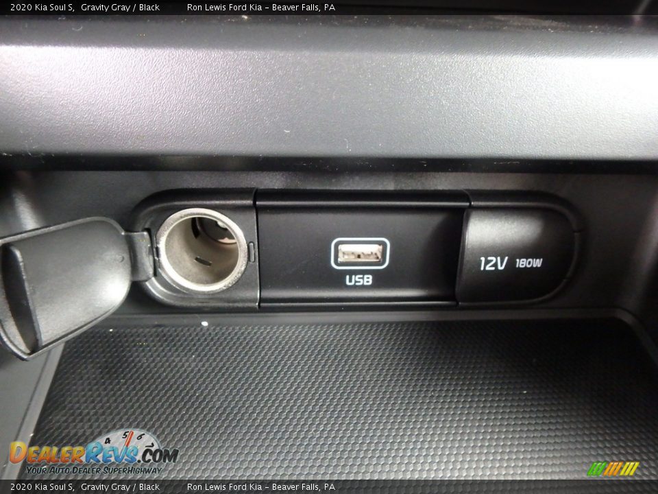 2020 Kia Soul S Gravity Gray / Black Photo #20